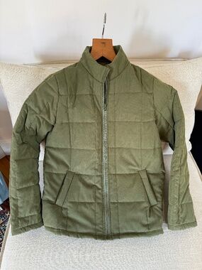 Quilted bomber jacket